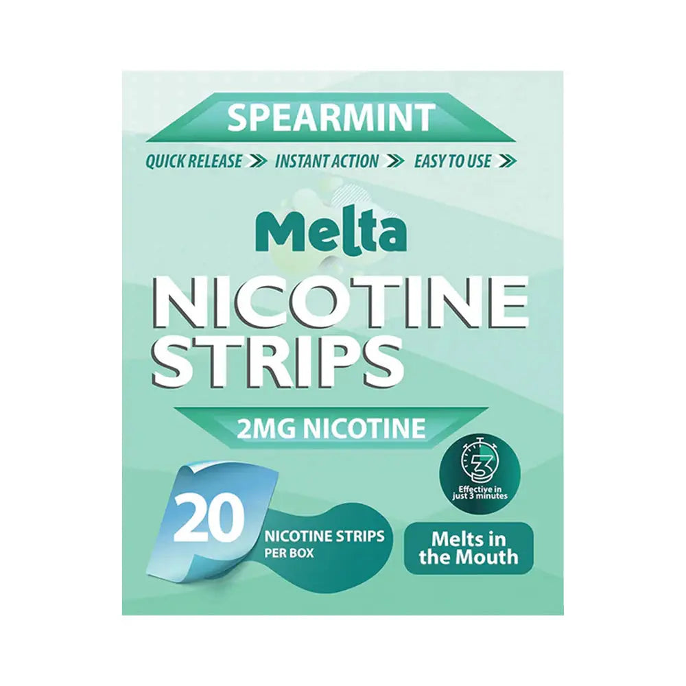 Spearmint Melta Nicotine Strips Melta