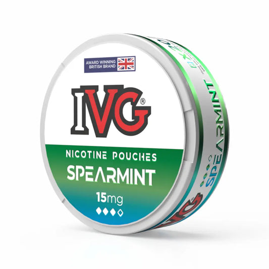 Spearmint Nicotine Pouches by IVG Ivg