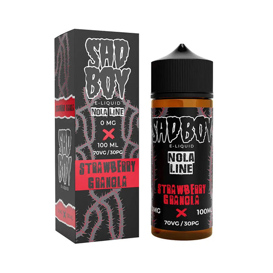 Strawberry Granola 100ml Shortfill by Sadboy