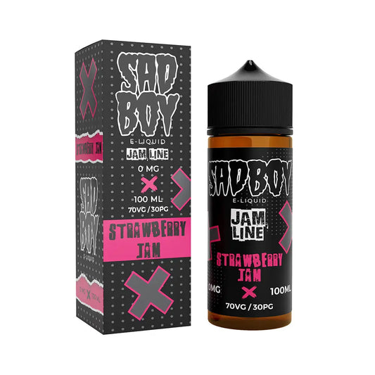 Strawberry Jam 100ml Shortfill by Sadboy