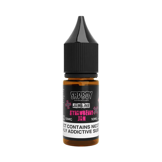 Strawberry Jam 10ml Nic Salt by Sad Boy