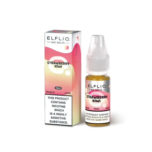 Strawberry Kiwi Nic salt E-liquid by Elf Bar Elfliq