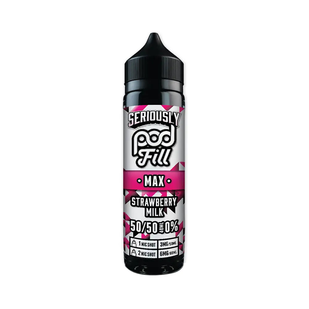 Strawberry Milk Seriously Pod fill Max 40ml Shortfill TidalVape