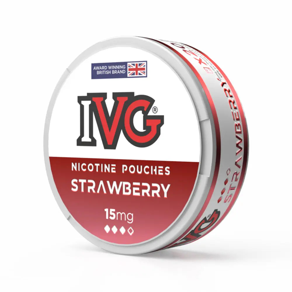 Strawberry Nicotine Pouches by IVG Ivg