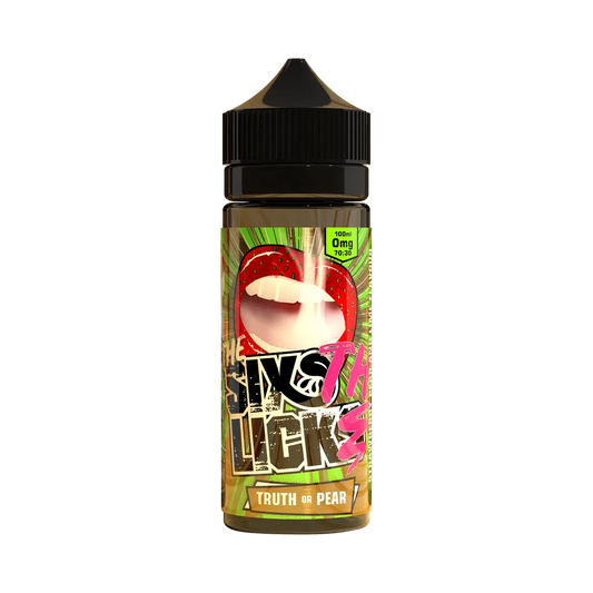 TRUTH OR PEAR E-LIQUID BY SIX LICKS - TidalVape