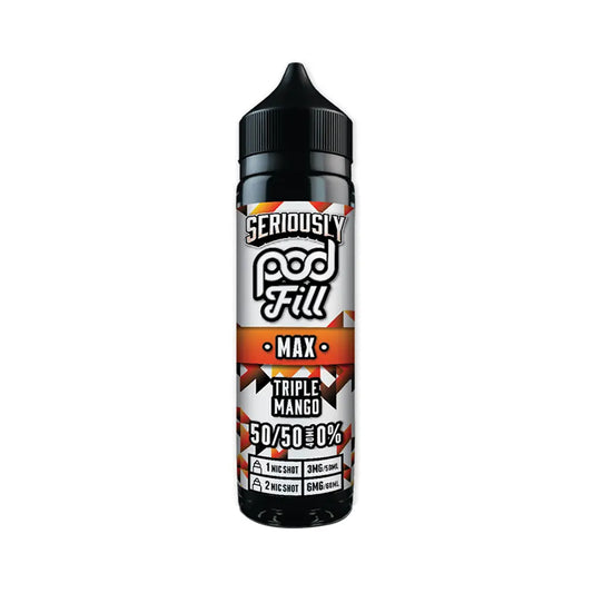 Triple Mango Seriously Pod fill Max 40ml Shortfill TidalVape