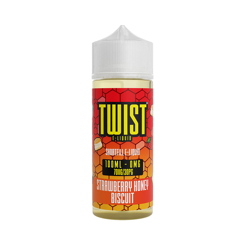 Strawberry Honey Biscuit 100ml Shortfill by Twist E-Liquid