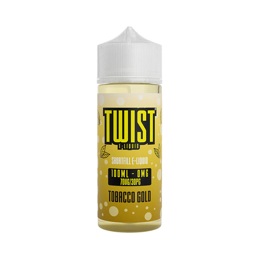Tobacco Gold 100ml Shortfill by Twist E-Liquid