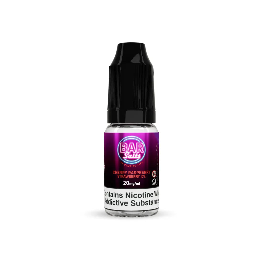 Vampire Vape Bar Salts Cherry Raspberry Strawberry Ice 20mg