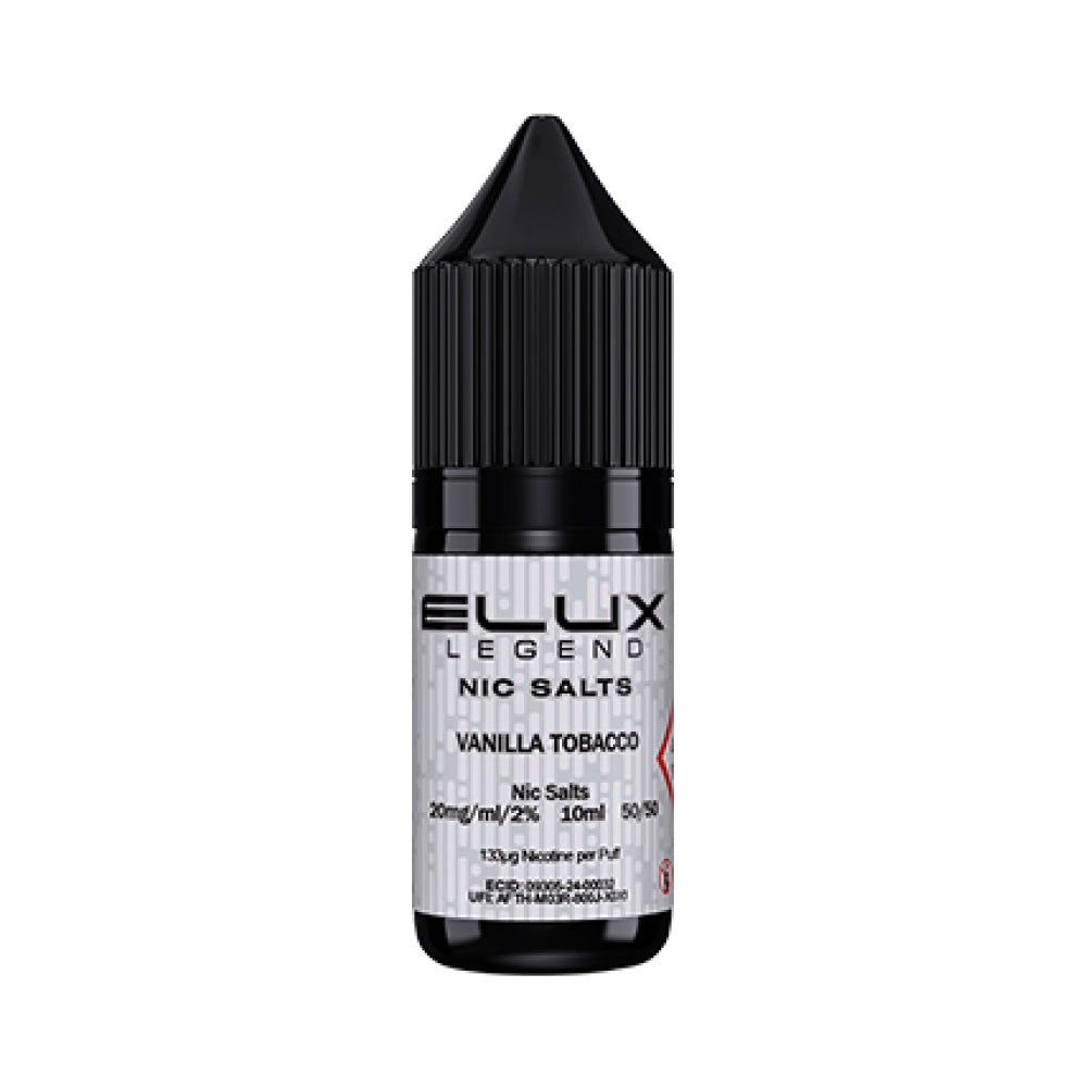 Vanilla Tobacco 10ml Nic Salt by Elux Legend