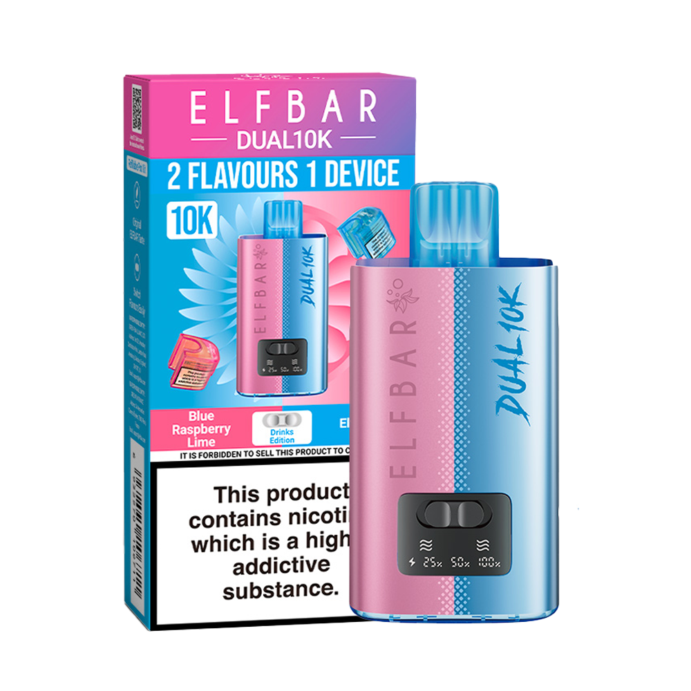 Elf Bar Dual 10K Disposable Vape Kit Elf Bar