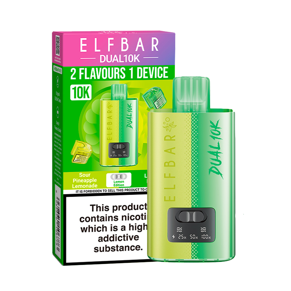 Elf Bar Dual 10K Disposable Vape Kit Elf Bar