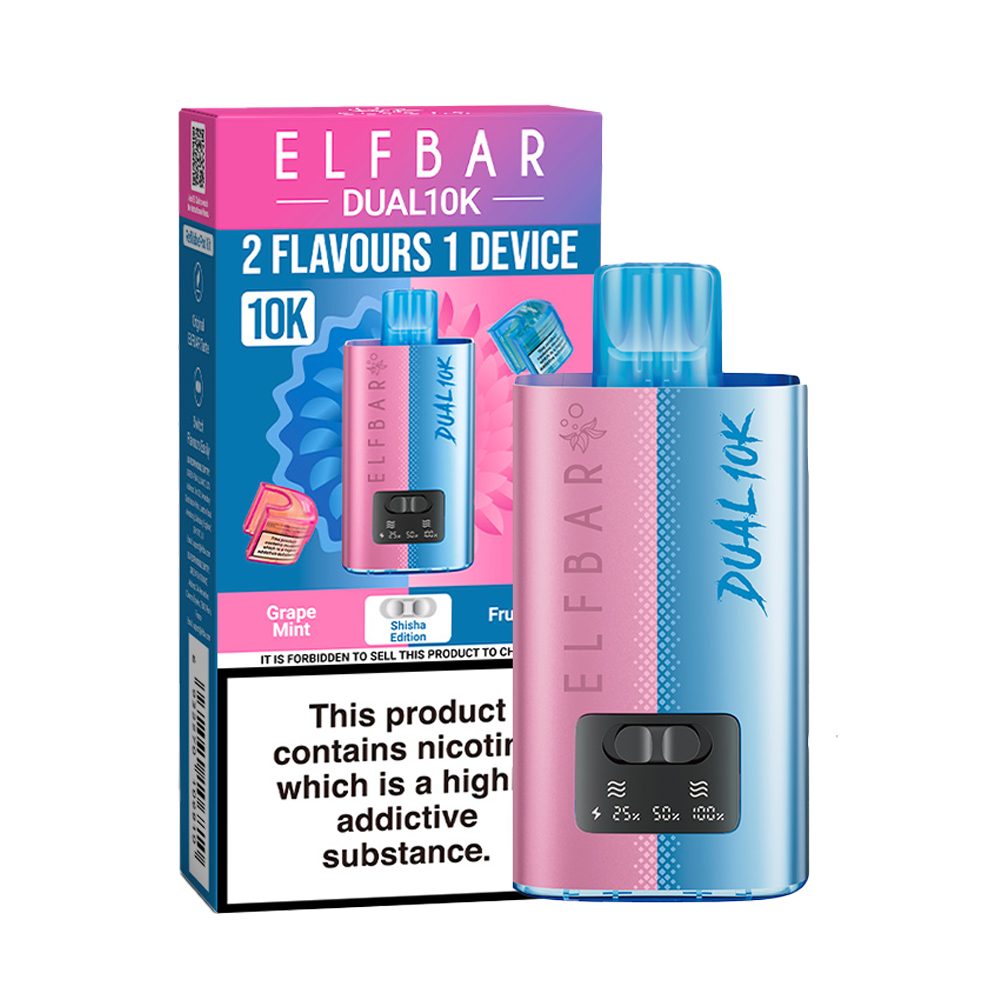 Elf Bar Dual 10K Disposable Vape Kit Elf Bar