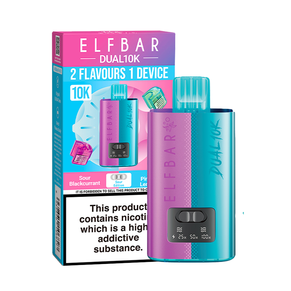 Elf Bar Dual 10K Disposable Vape Kit Elf Bar