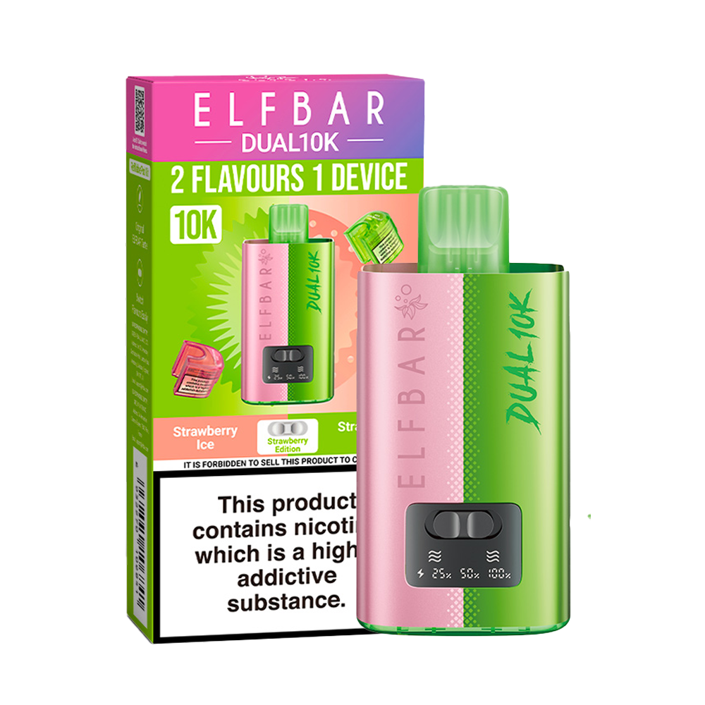 Elf Bar Dual 10K Disposable Vape Kit Elf Bar