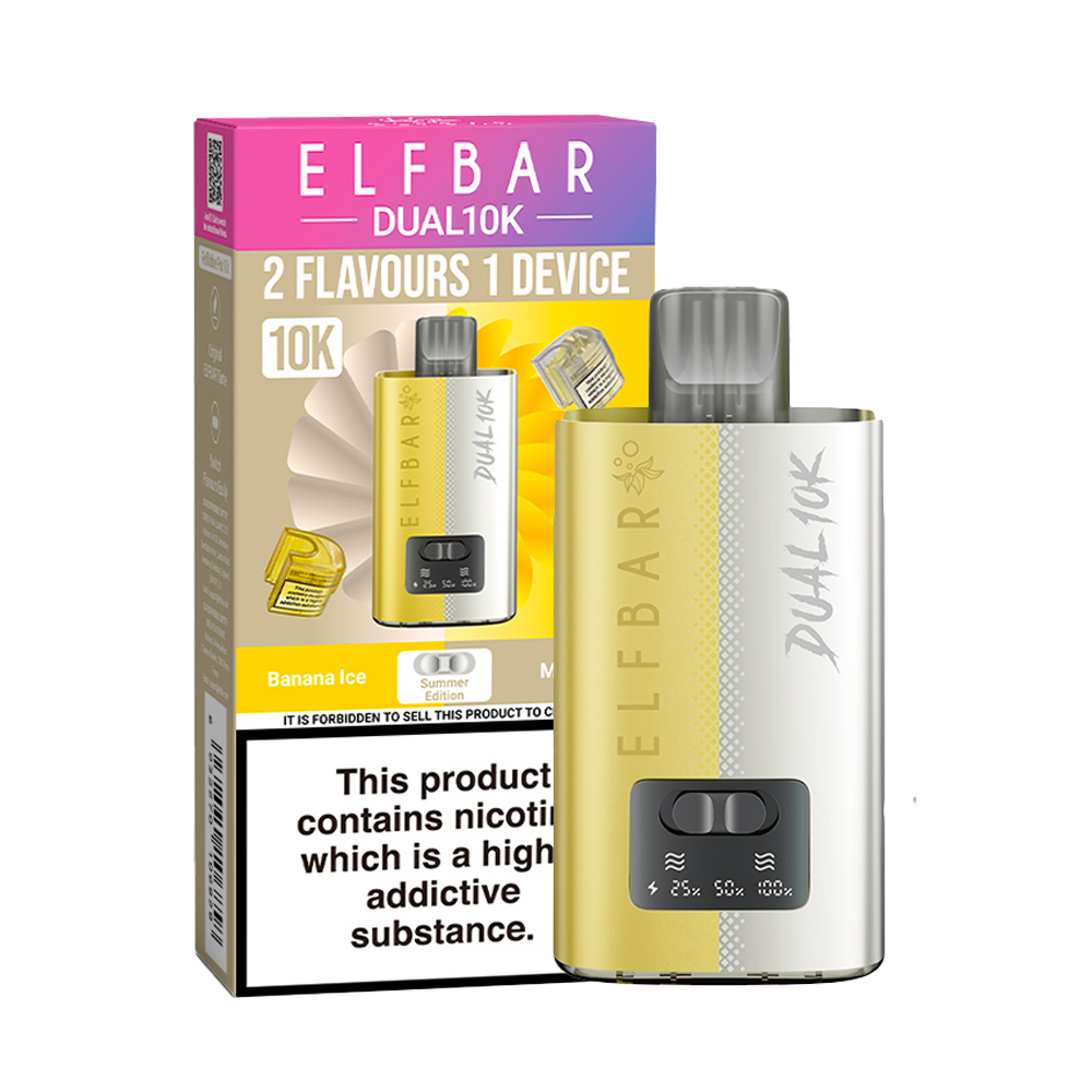 Elf Bar Dual 10K Disposable Vape Kit Elf Bar