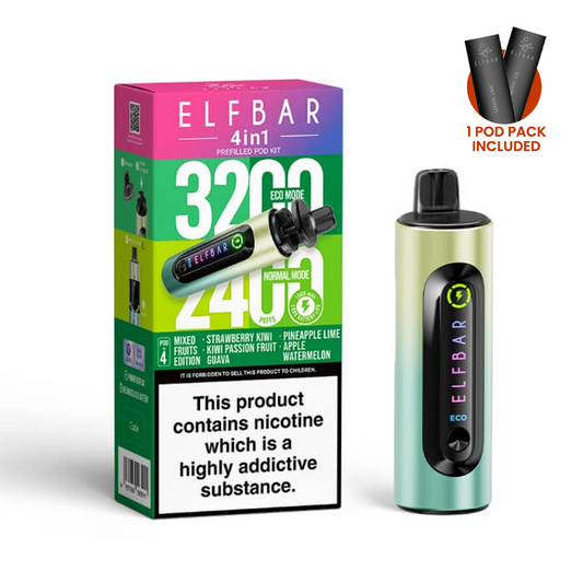 ELFBAR 4-in-1 Prefilled Vape Kit