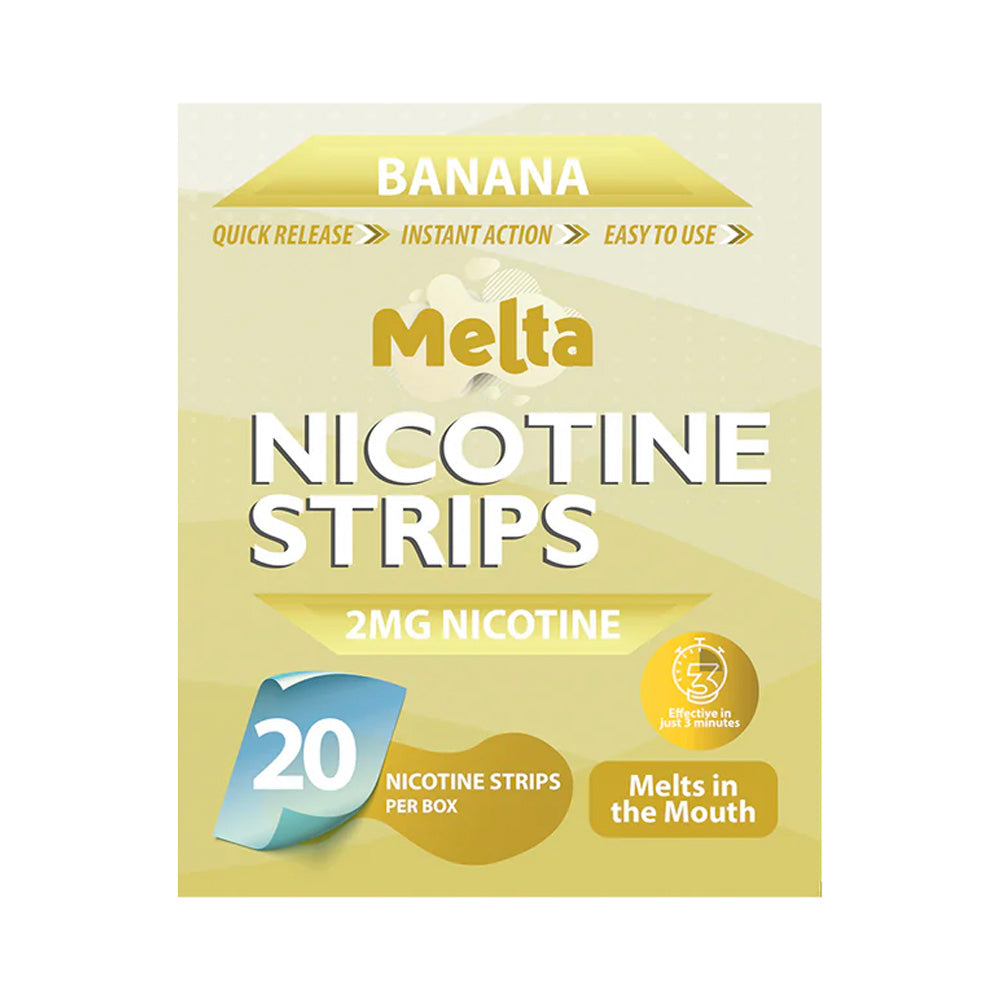 Banana Melta Nicotine Strips