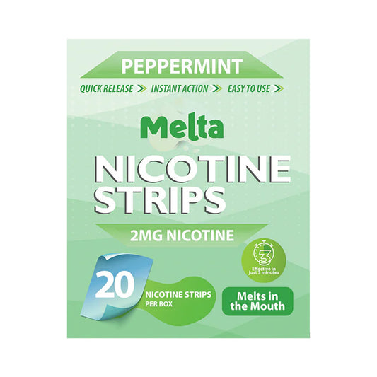 Peppermint Melta Nicotine Strips