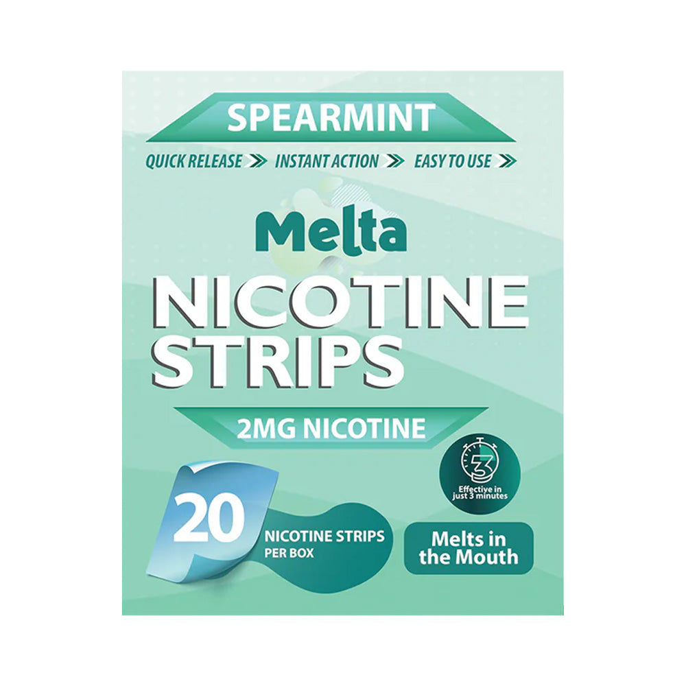 Spearmint Melta Nicotine Strips