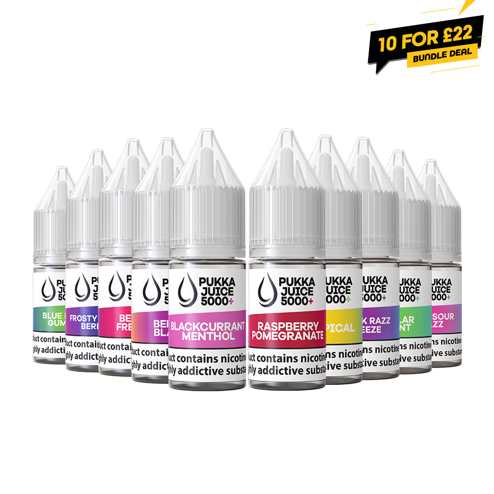 Pukka Juice 5000+ E-liquids Bundle