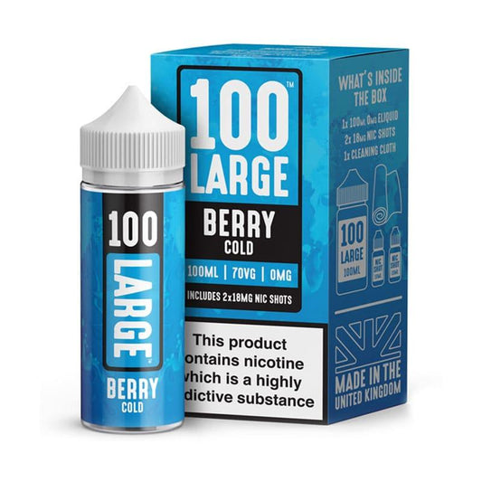 Berry Cold Eliquid By 100 Large 100ml - Valda Vapes