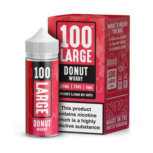 Donut Worry Eliquid By 100 Large 100ml
