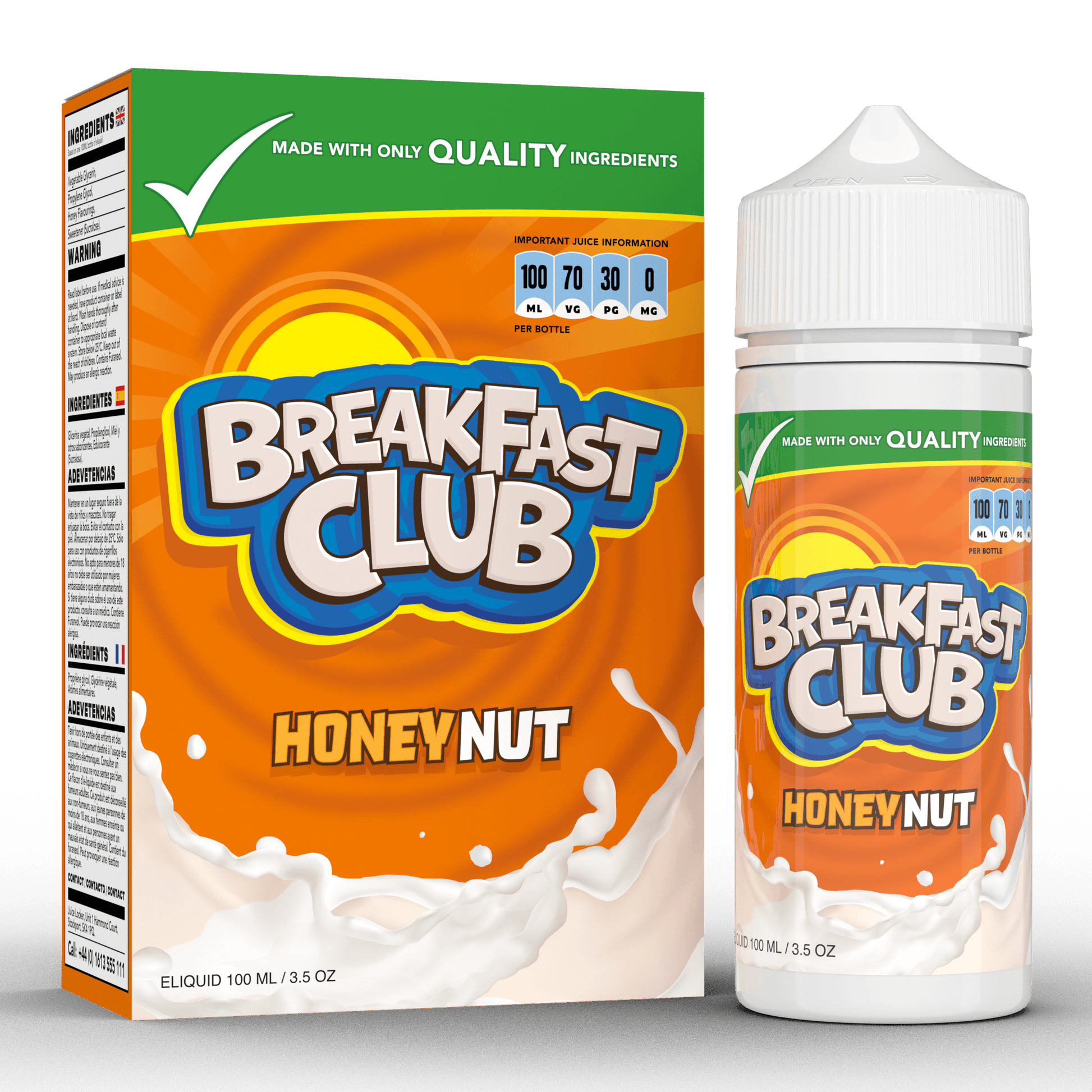 Honey Nut E-Liquid by Breakfast Club