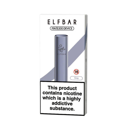 Elf Bar Mate 500 Pod Vape Kit - Grey