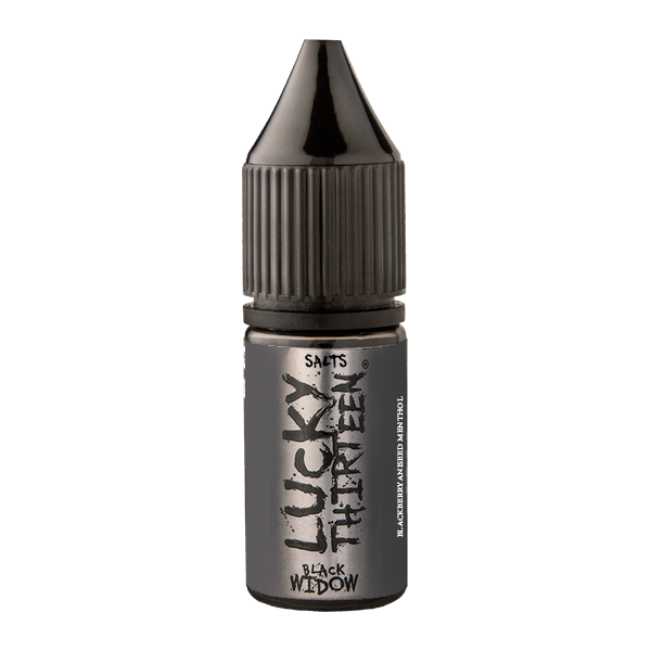 Black Widow Nic Salt E-Liquid by Lucky Thirteen
