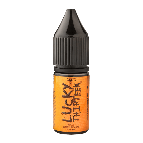 Mango Blood Orange Nic Salt E-Liquid by Lucky Thirteen