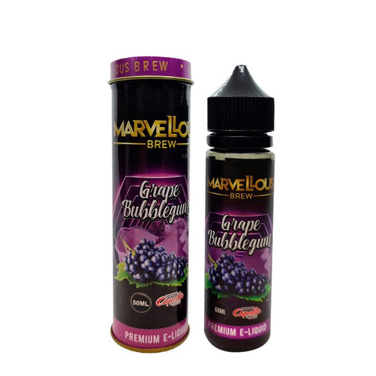 Grape Bubblegum E-Liquid by Marvellous Brew 