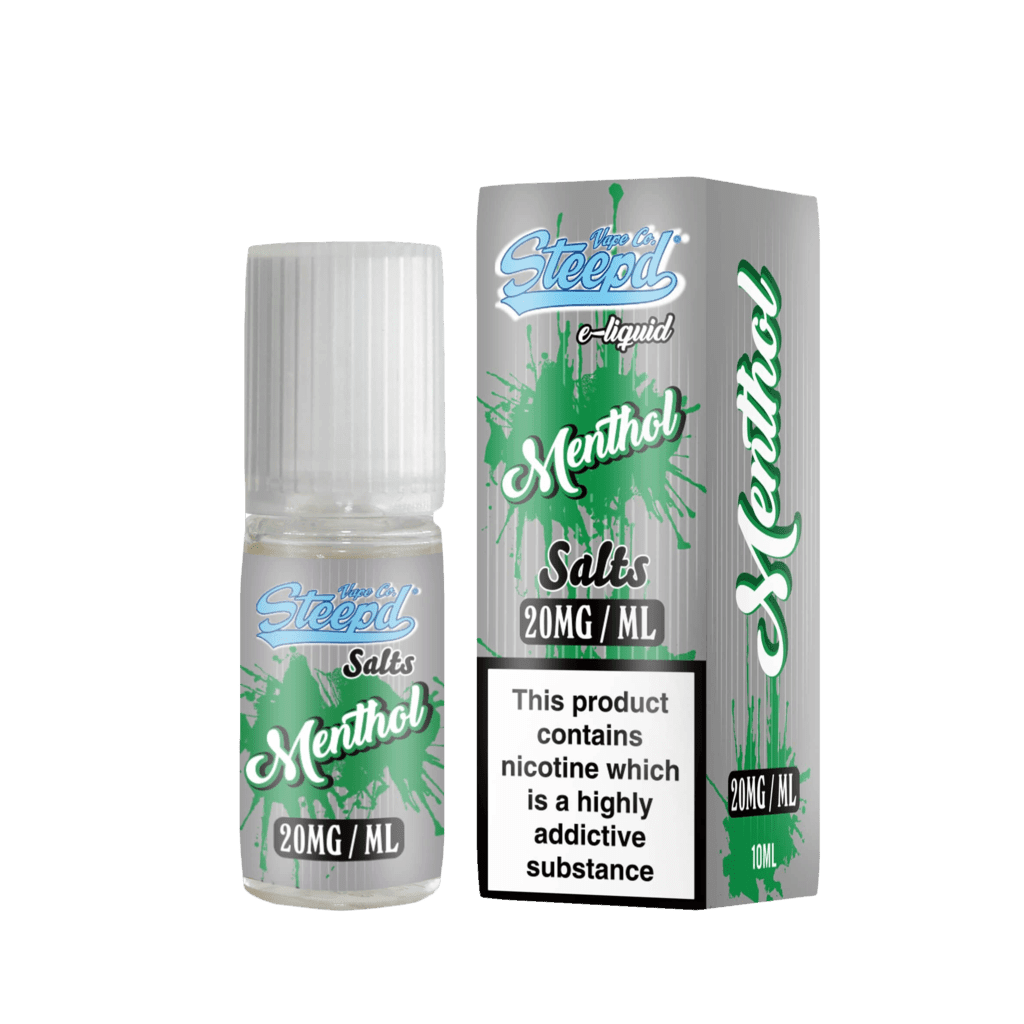 MENTHOL NIC SALT E-LIQUID BY STEEPD - TidalVape