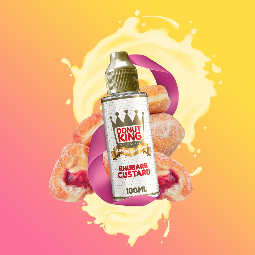 Rhubarb Custard E-Liquid by Donut King 