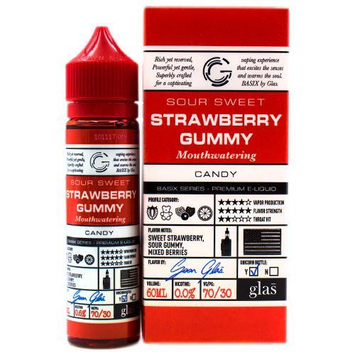 Strawberry Gummy E-Liquid by Glas Basix