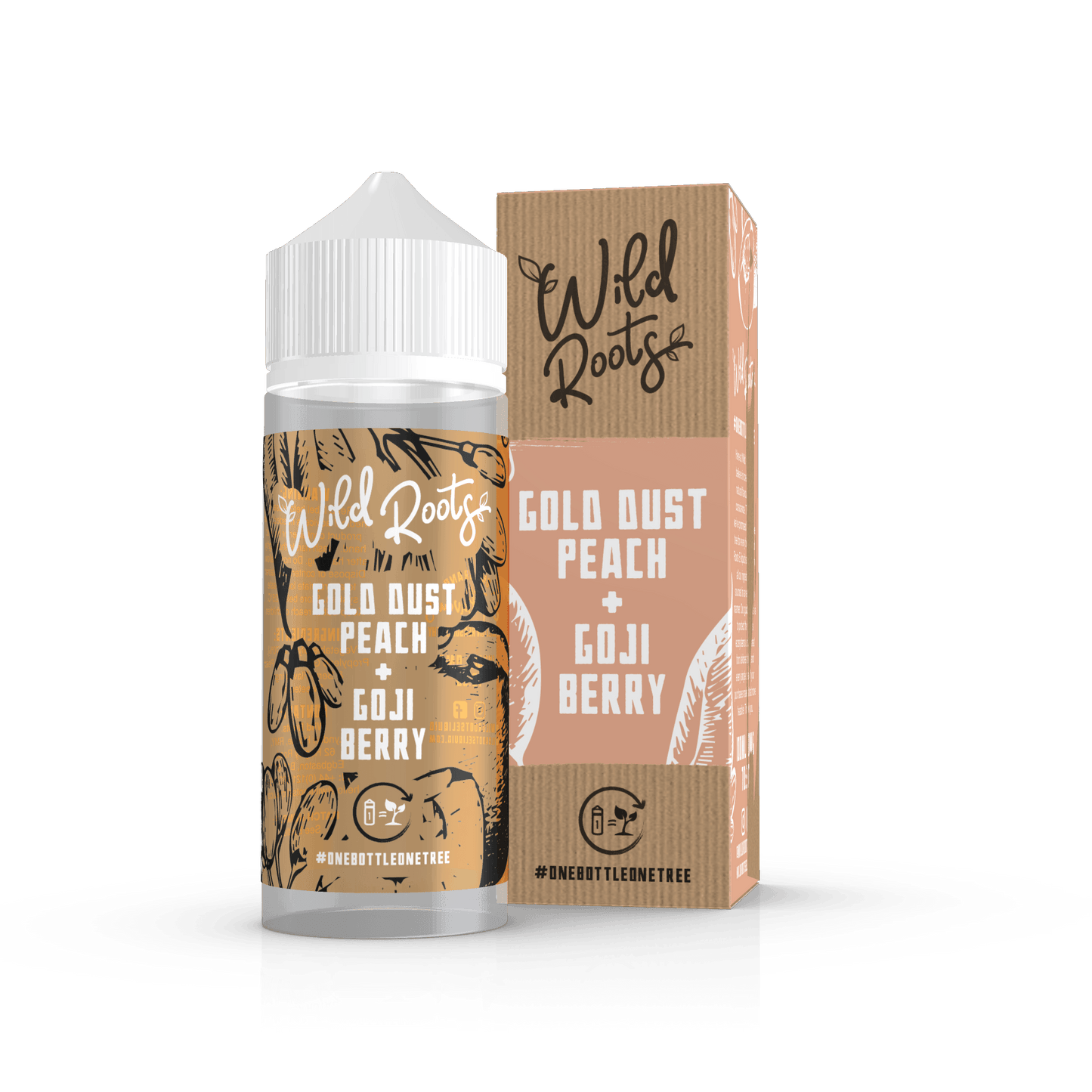 Gold Dust Peach E-Liquid by Wild Roots