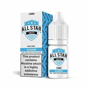 Blueberg Nic Salt E-Liquid by All Star