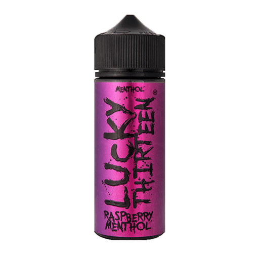 Raspberry Menthol E-Liquid by Lucky Thirteen 