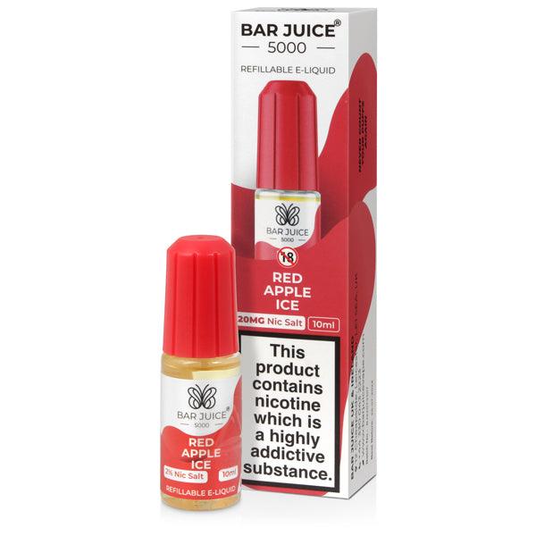 red apple ice by bar juice 5000