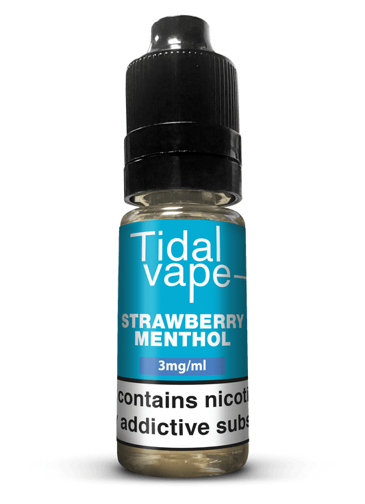 Strawberry Menthol E-Liquid by Tidal Vape 