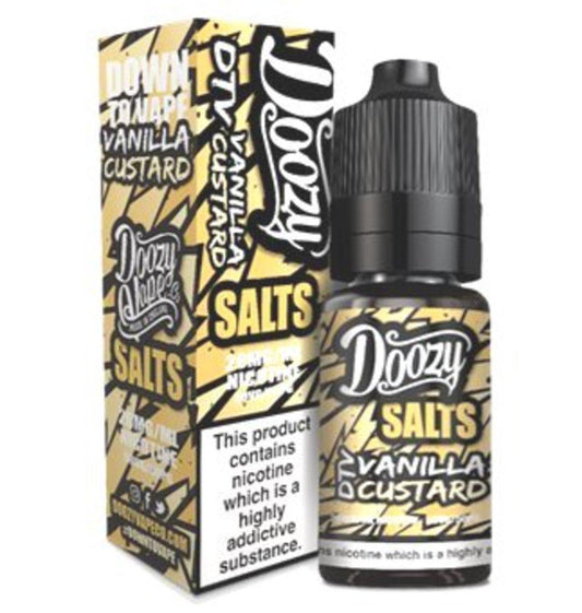 Vanilla Custard Nic Salt E-Liquid by Doozy 